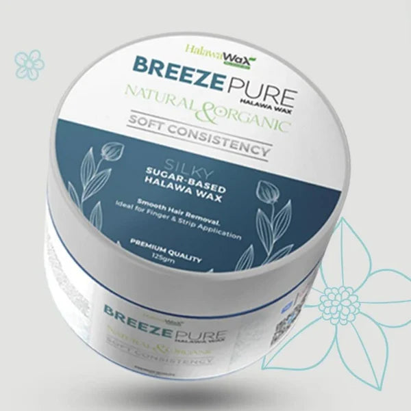 Breeze Pure Organic Halawa Finger Wax | Hair Removal Wax | Best Quality Finger Wax – 225 Gram
