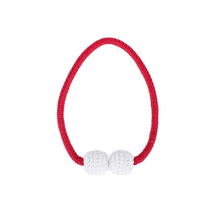 Curtain Buckle Magnetic Clip Bead Curtain Tie Back Hanging Ball Curtain (1 Pair) – (random Color)