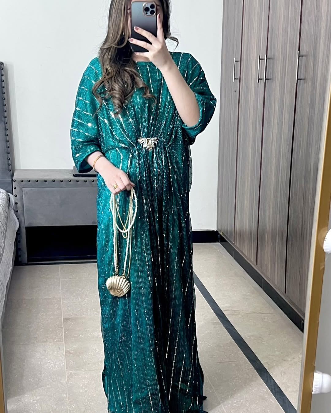 Rooh-e-Sham Kaftan – Elegance in Every Fold