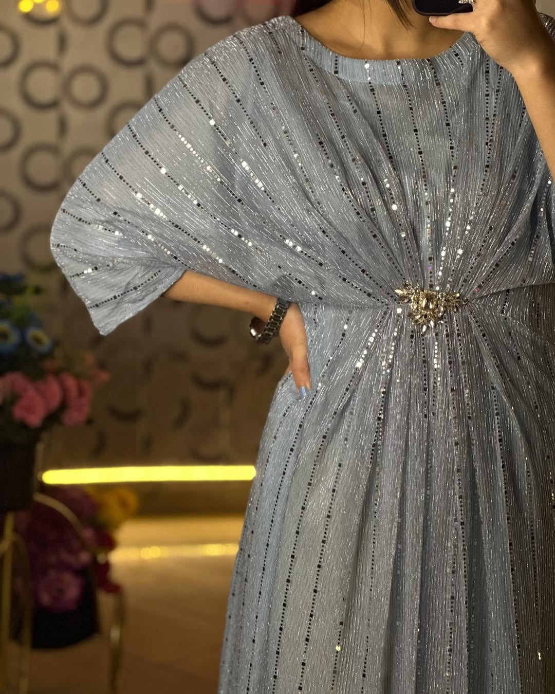 Rooh-e-Sham Kaftan – Elegance in Every Fold