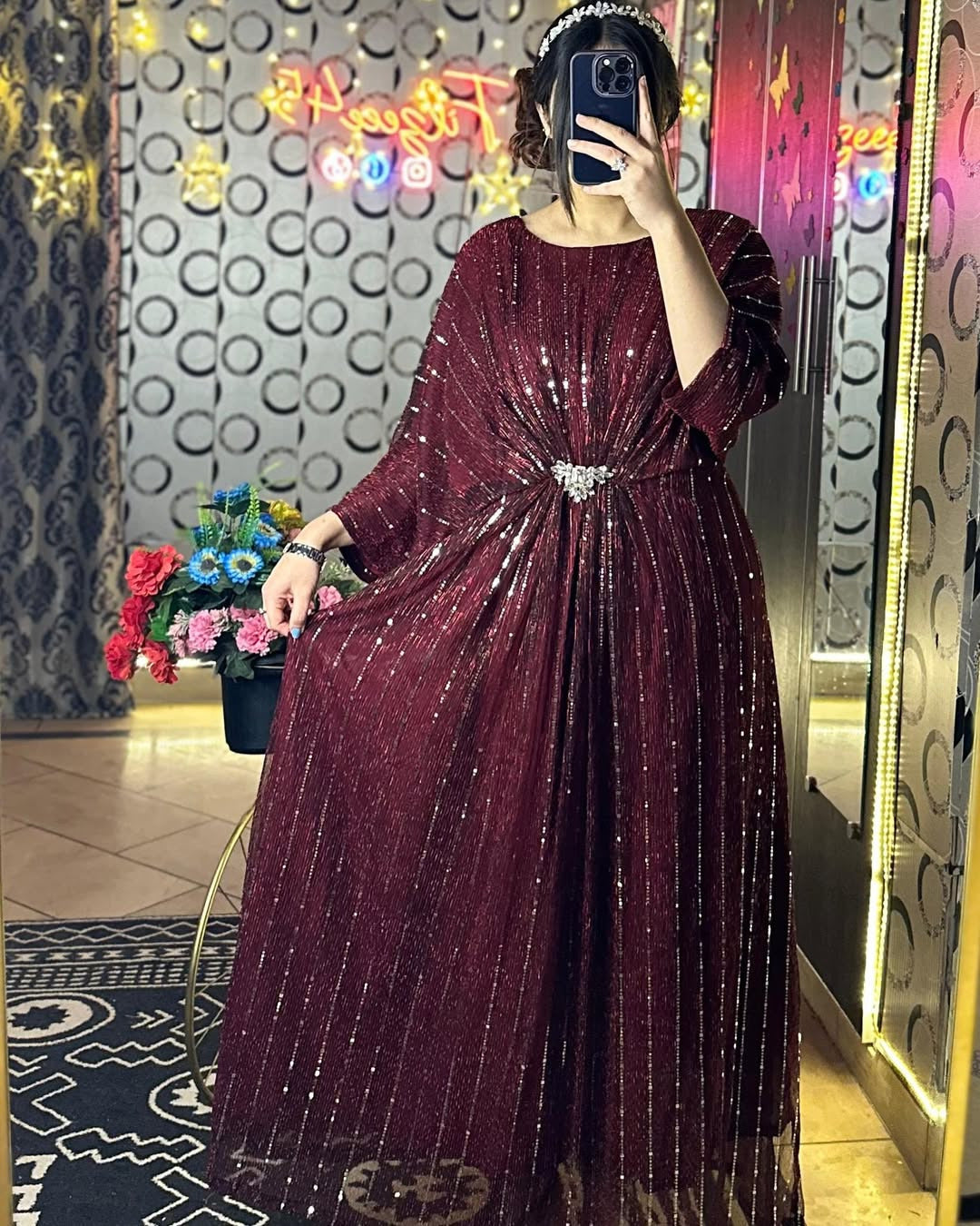 Rooh-e-Sham Kaftan – Elegance in Every Fold