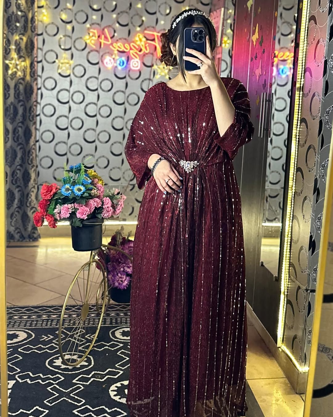 Rooh-e-Sham Kaftan – Elegance in Every Fold