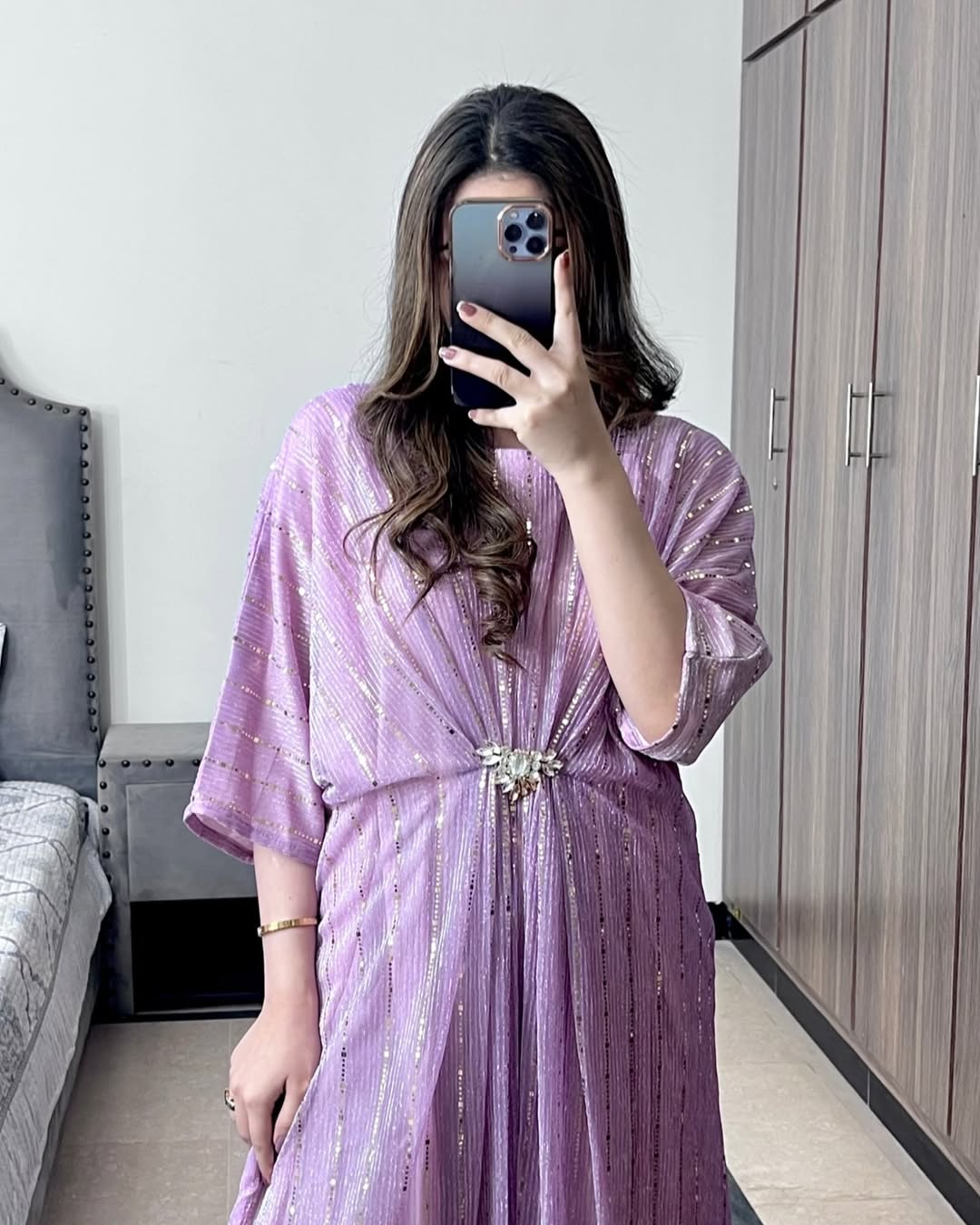 Rooh-e-Sham Kaftan – Elegance in Every Fold