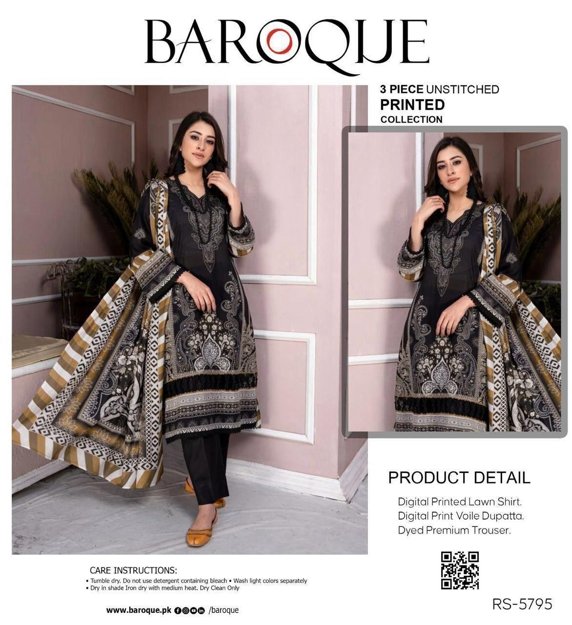 3PC Digital Printed Lawn Suit 2025 – Limited Stock | Premium Quality