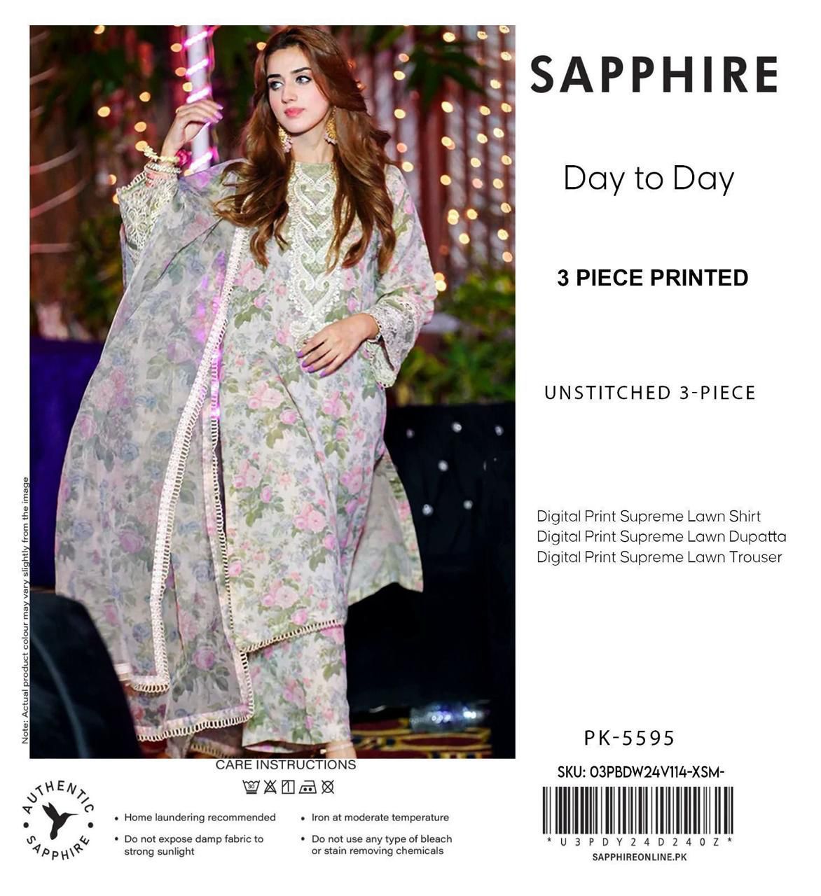 3PC Digital Printed Lawn Suit 2025 – Limited Stock | Premium Quality