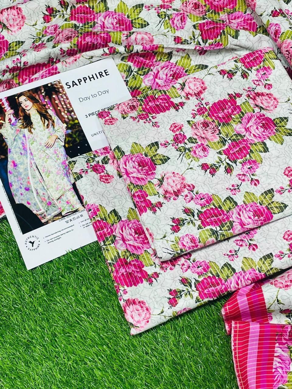 3PC Digital Printed Lawn Suit 2025 – Limited Stock | Premium Quality