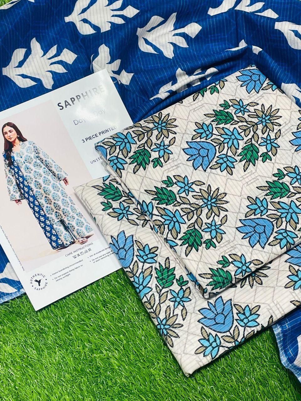 3PC Digital Printed Lawn Suit 2025 – Limited Stock | Premium Quality