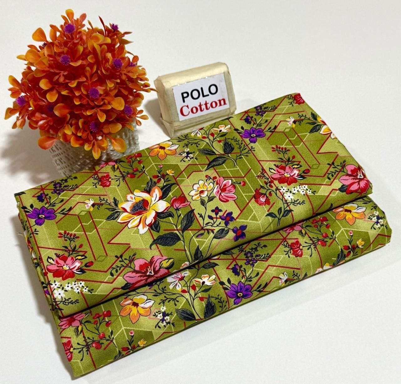 Mid-Season 2PC Floral Printed Set – Micro Polo Cotton | Premium Stitching