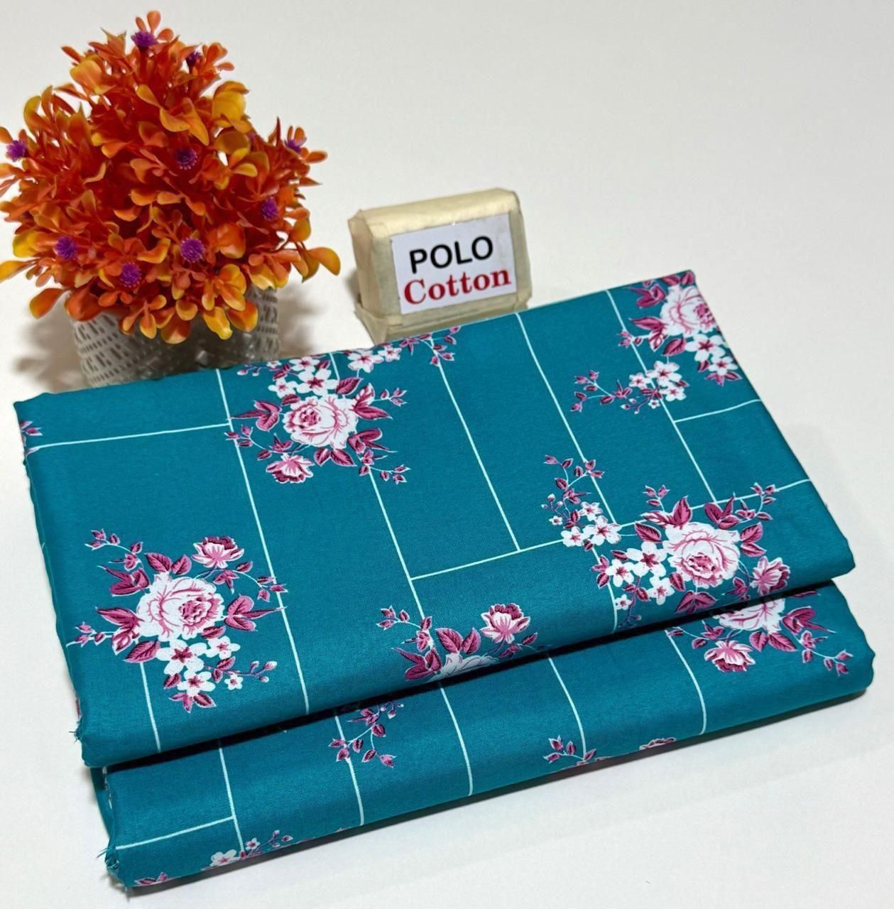 Mid-Season 2PC Floral Printed Set – Micro Polo Cotton | Premium Stitching