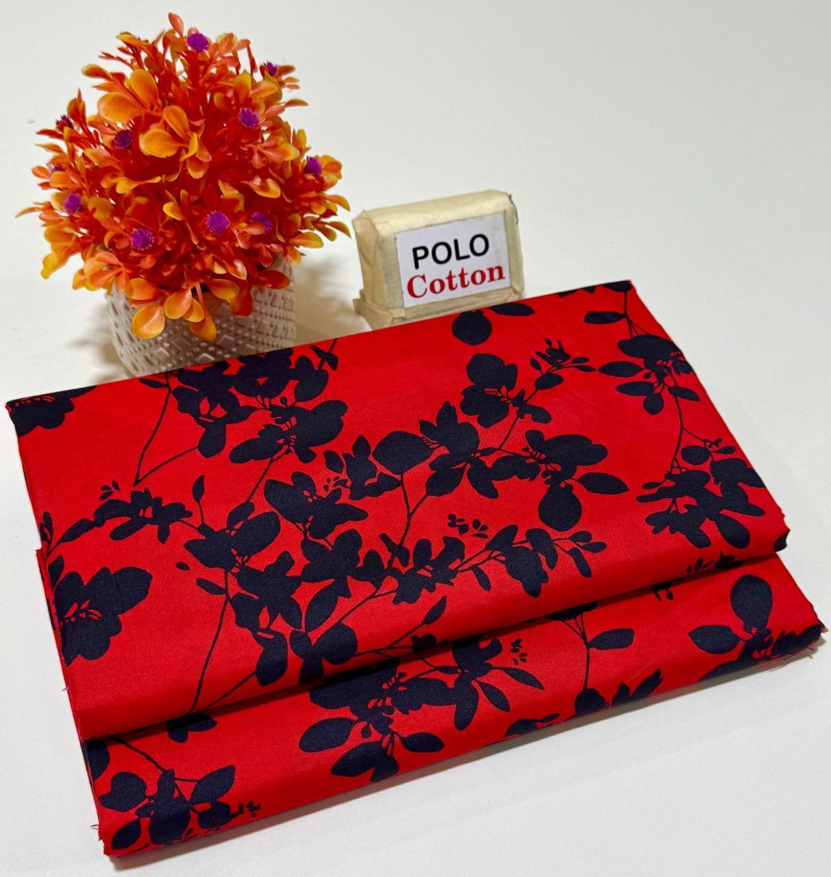 Mid-Season 2PC Floral Printed Set – Micro Polo Cotton | Premium Stitching