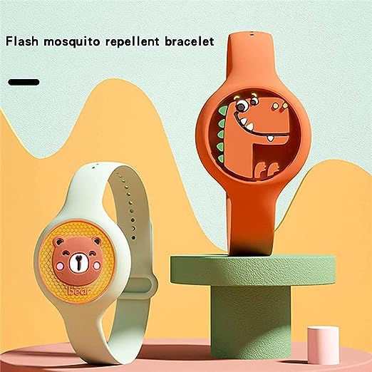 1 Pc Kid-friendly Mosquito Repellent Wristband | Anti-repellent Mosquito Band For Kids (random Color)