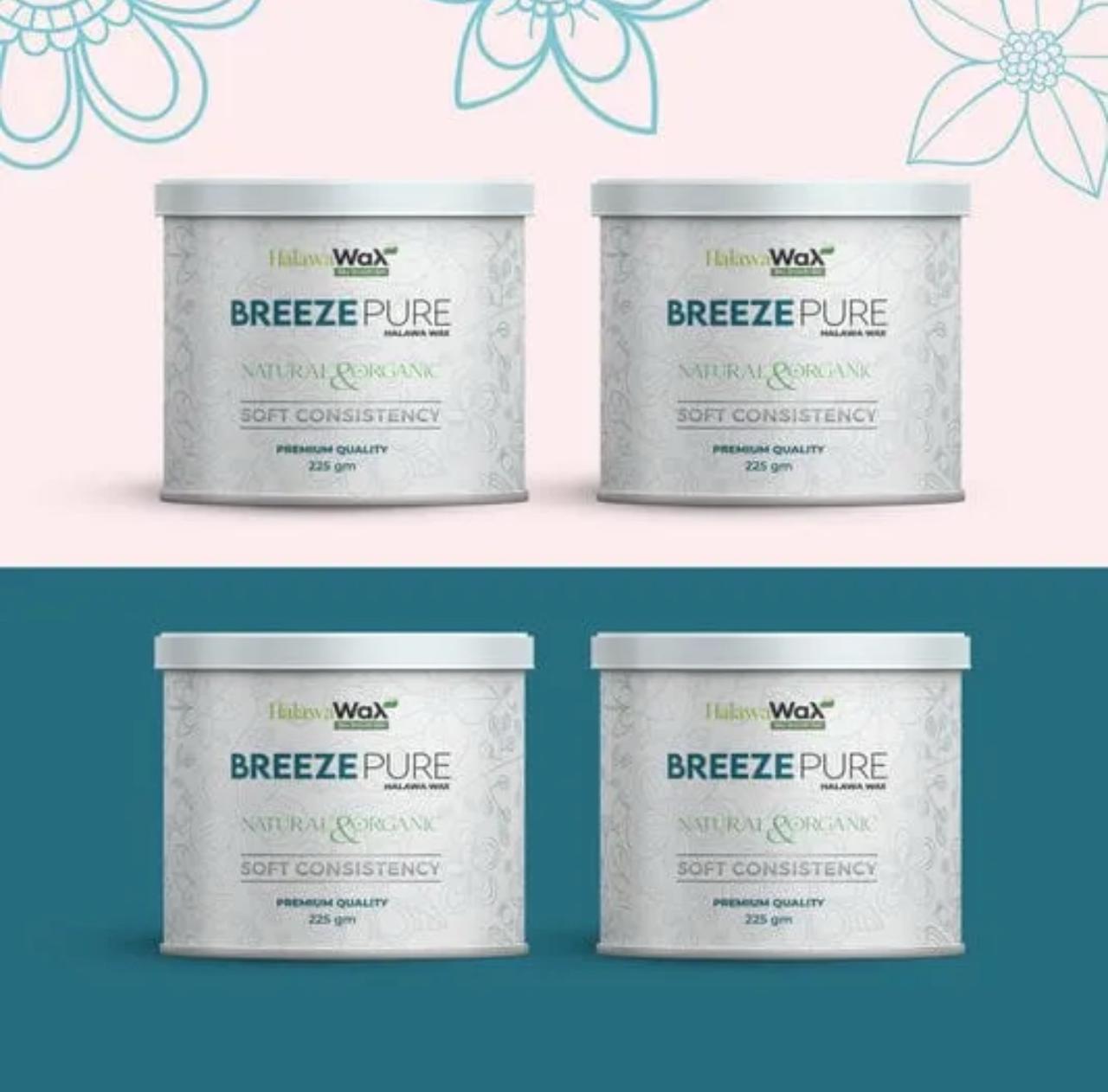 Breeze Pure Organic Halawa Finger Wax | Hair Removal Wax | Best Quality Finger Wax – 225 Gram