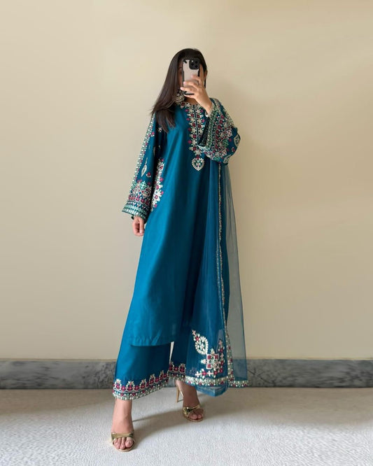 ZINC TEAL ELEGANCE