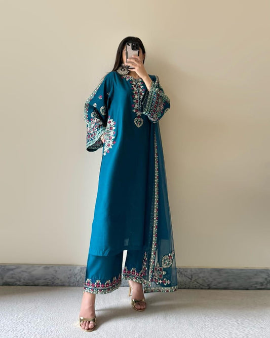 ZINC TEAL ELEGANCE