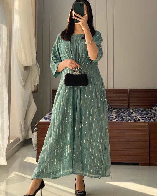 Rooh-e-Sham Kaftan – Elegance in Every Fold