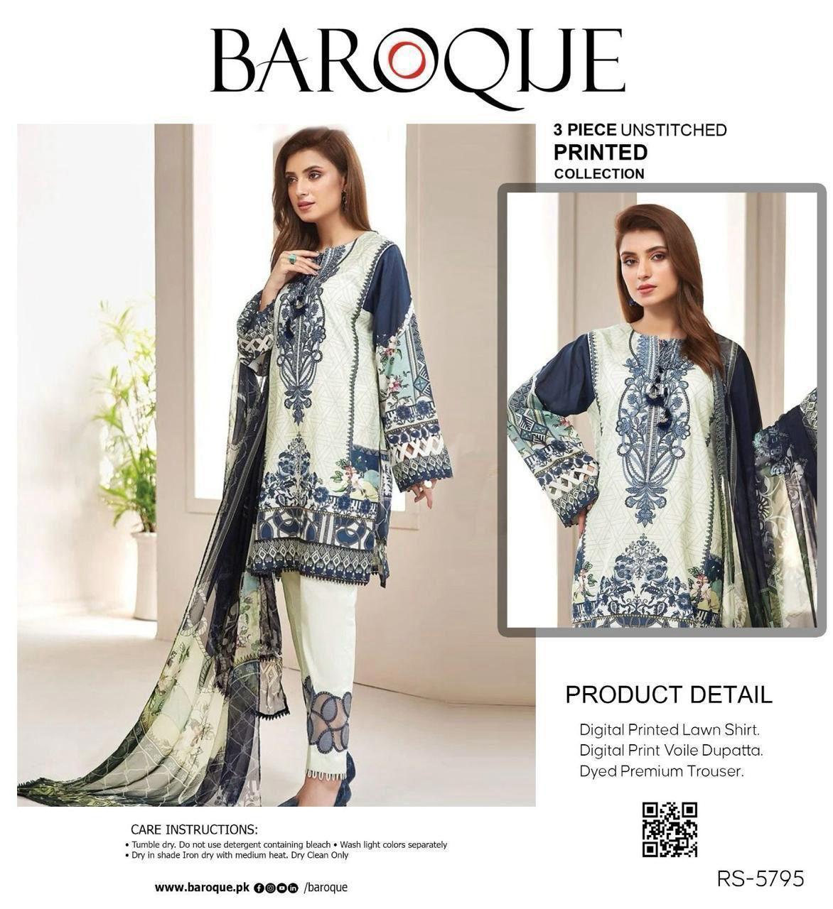 3PC Digital Printed Lawn Suit 2025 – Limited Stock | Premium Quality