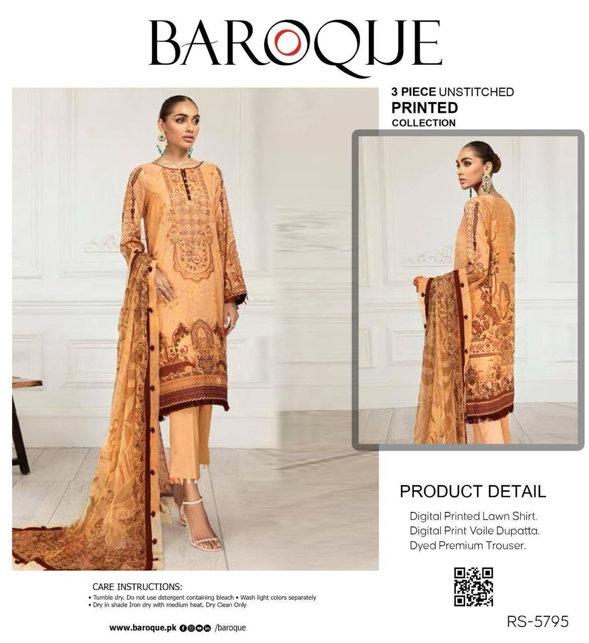3PC Digital Printed Lawn Suit 2025 – Limited Stock | Premium Quality