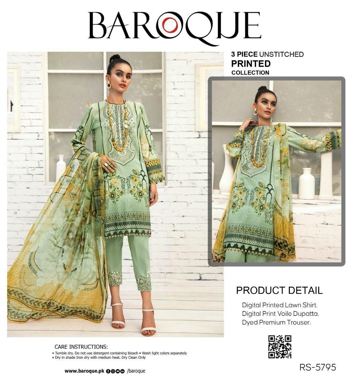 3PC Digital Printed Lawn Suit 2025 – Limited Stock | Premium Quality