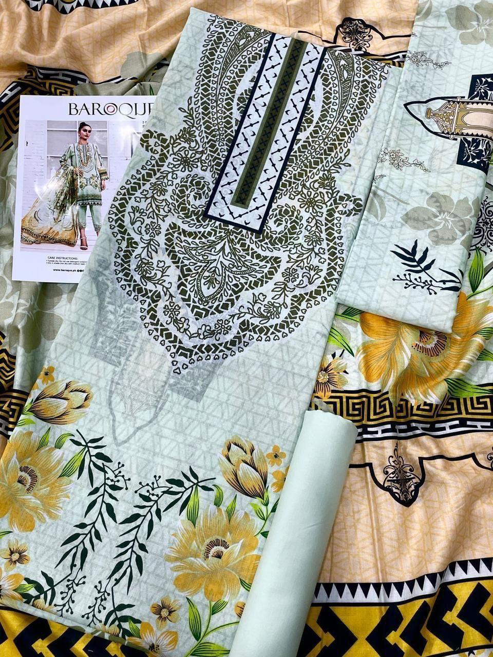 3PC Digital Printed Lawn Suit 2025 – Limited Stock | Premium Quality