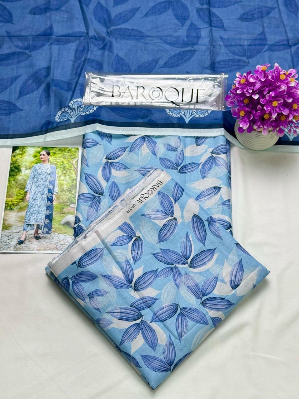 3PC Digital Printed Lawn Suit 2025 – Limited Stock | Premium Quality