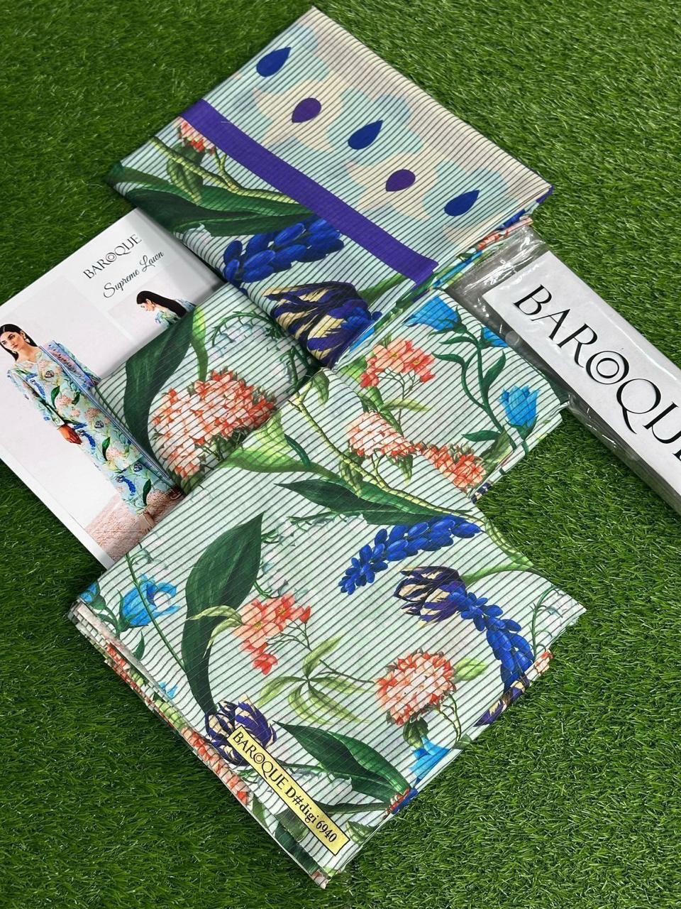 3PC Digital Printed Lawn Suit 2025 – Limited Stock | Premium Quality