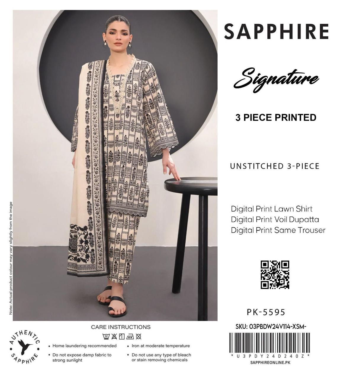 3PC Digital Printed Lawn Suit 2025 – Limited Stock | Premium Quality