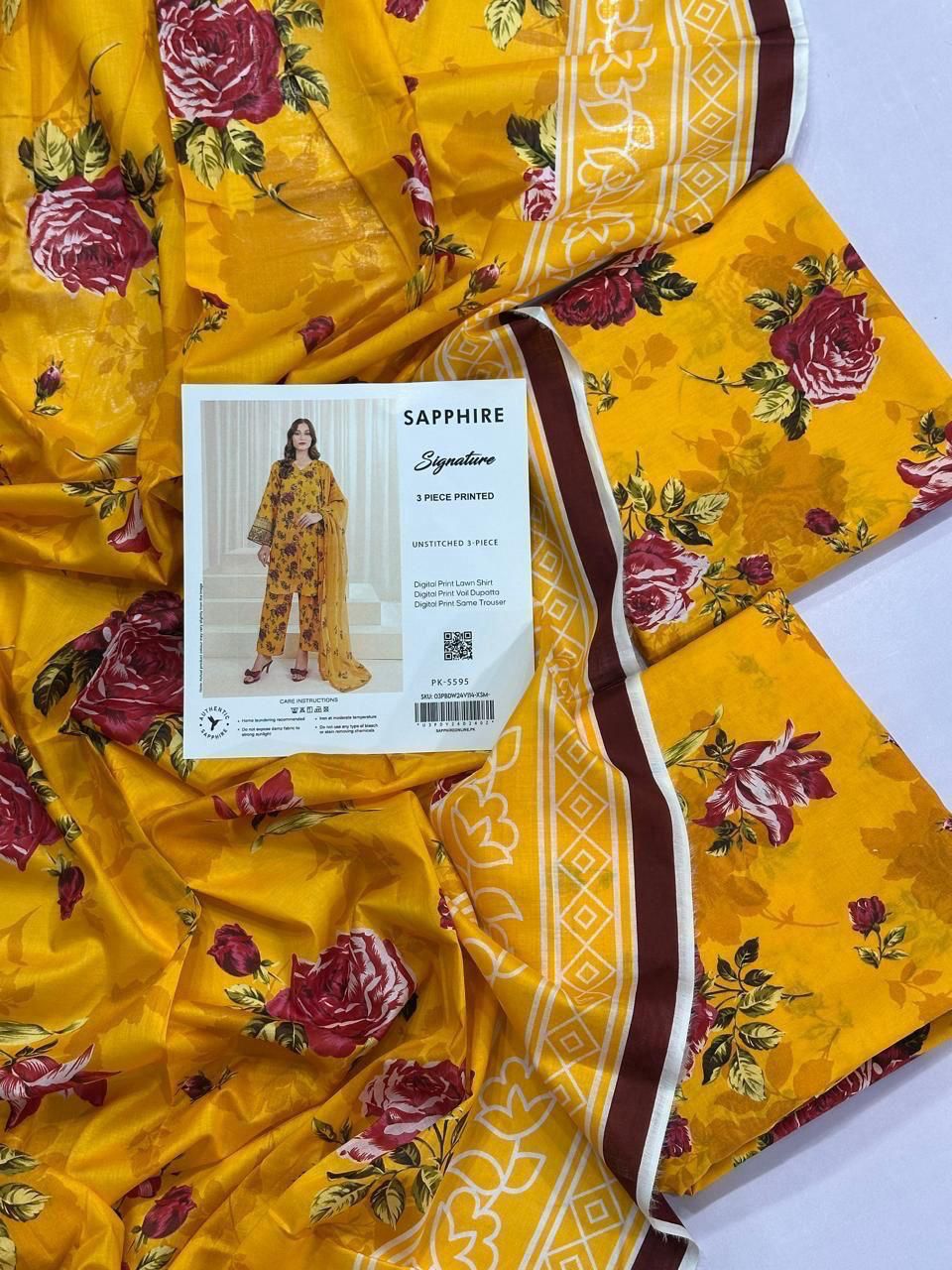 3PC Digital Printed Lawn Suit 2025 – Limited Stock | Premium Quality