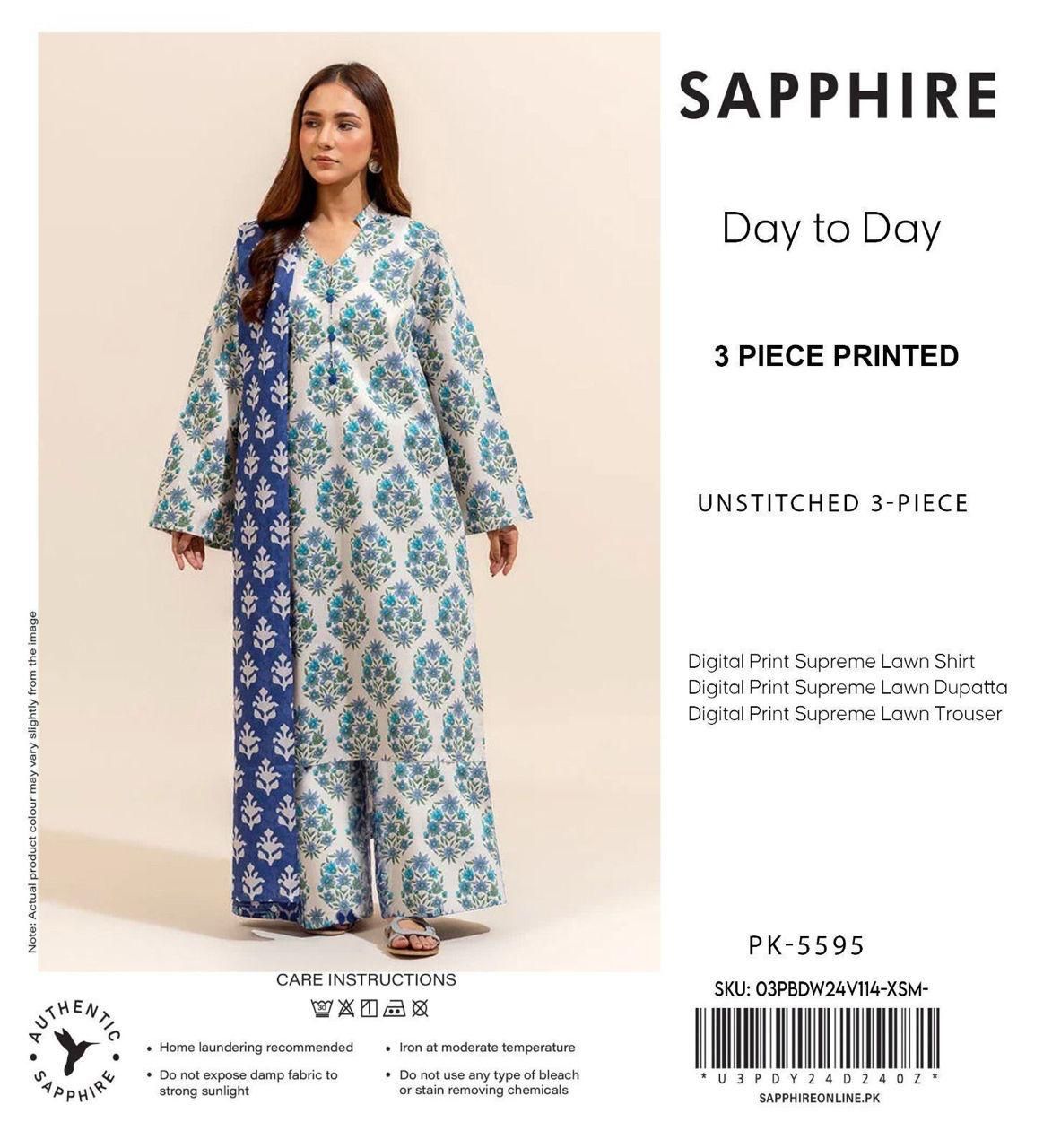 3PC Digital Printed Lawn Suit 2025 – Limited Stock | Premium Quality