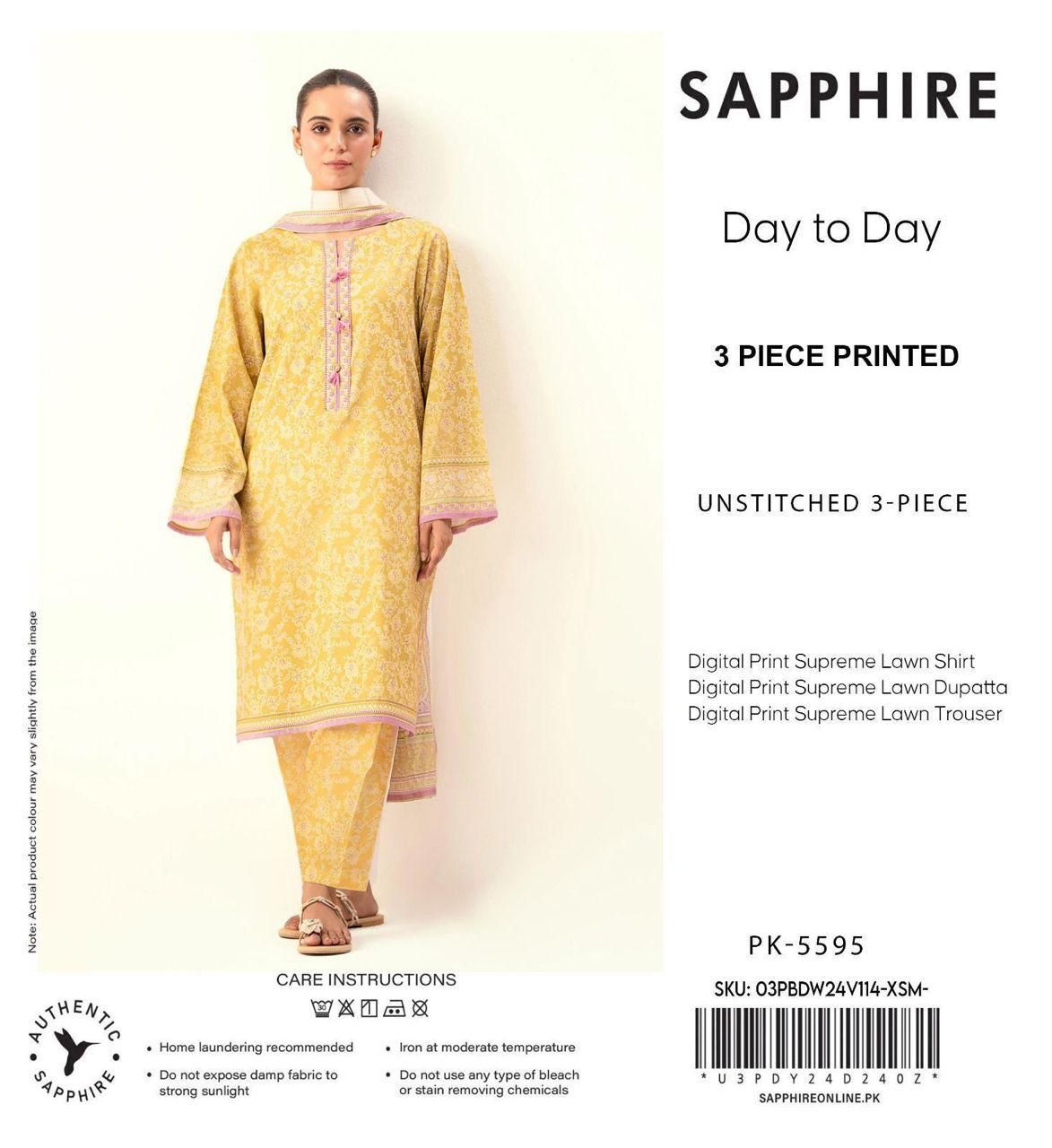 3PC Digital Printed Lawn Suit 2025 – Limited Stock | Premium Quality
