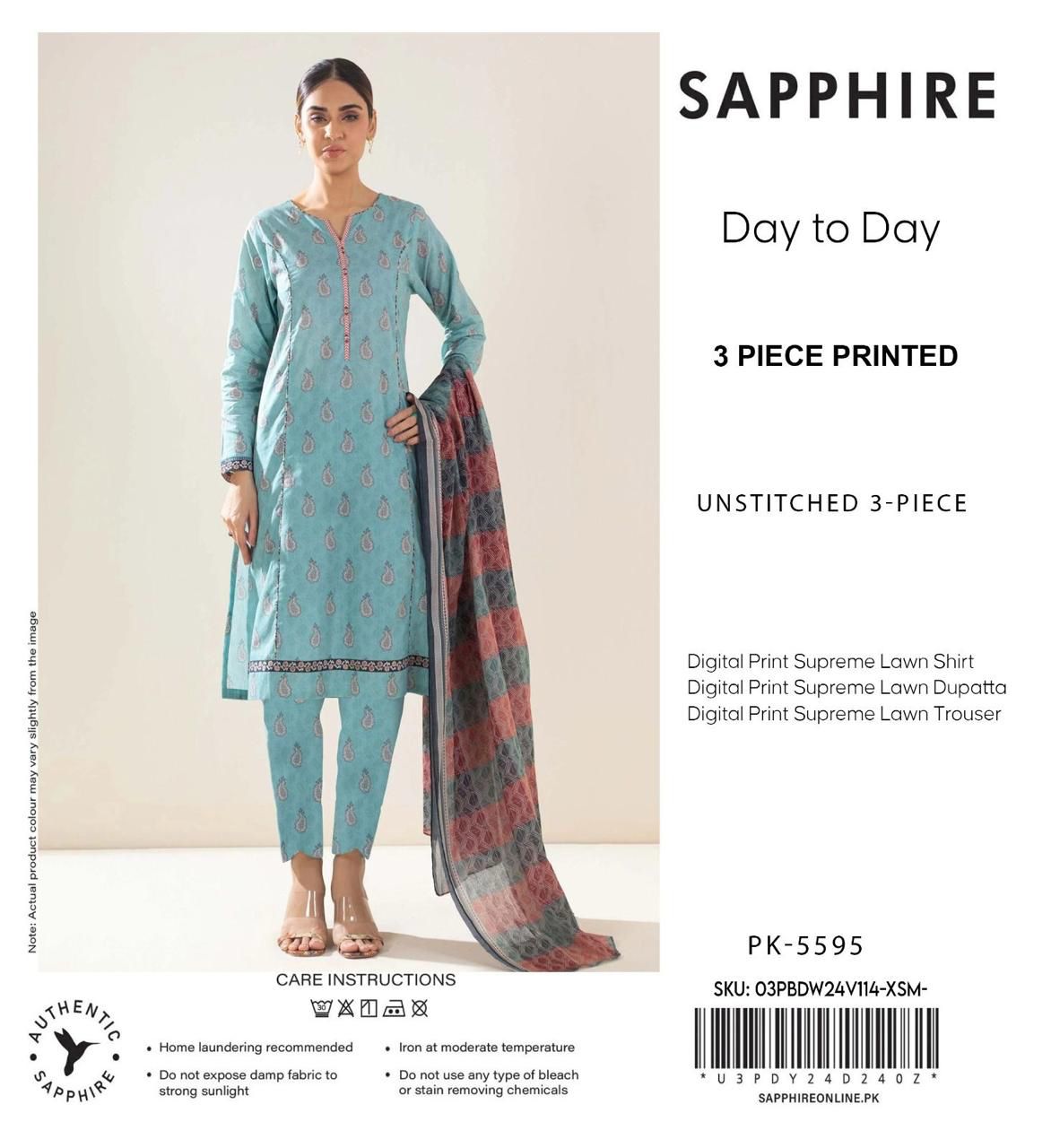 3PC Digital Printed Lawn Suit 2025 – Limited Stock | Premium Quality