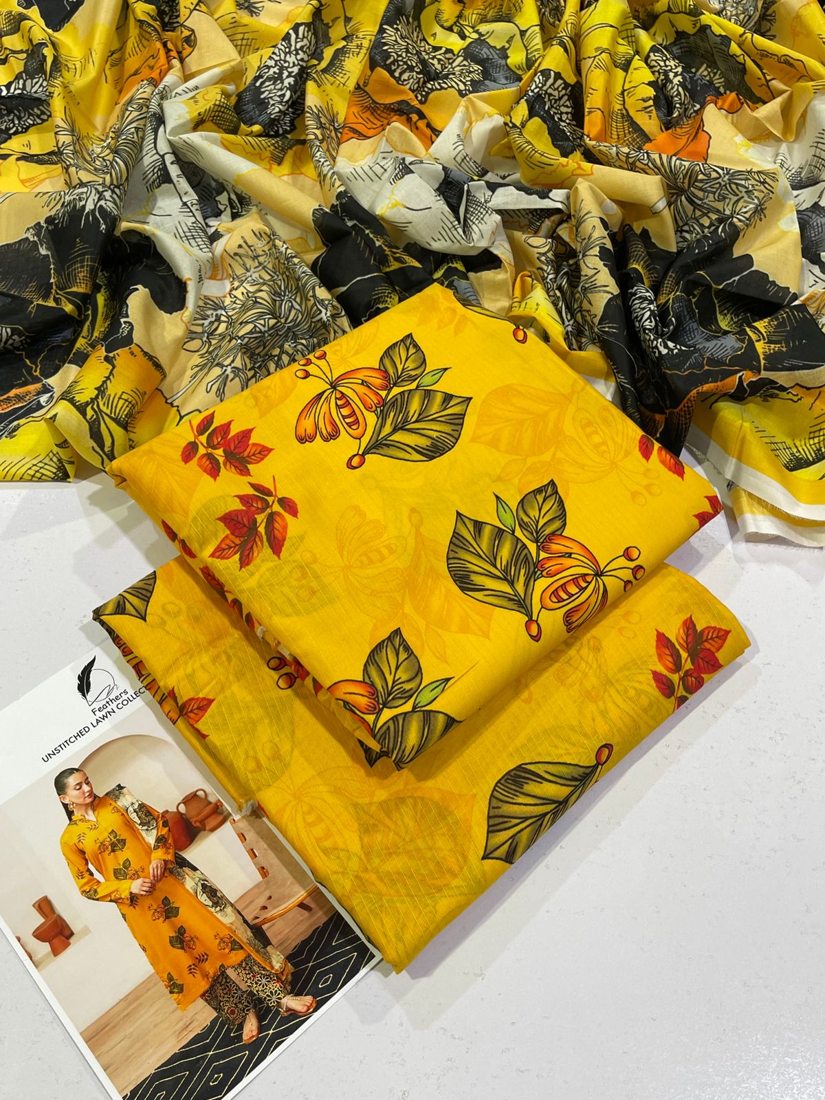 3PC Digital Printed Lawn Suit 2025 – Limited Stock | Premium Quality