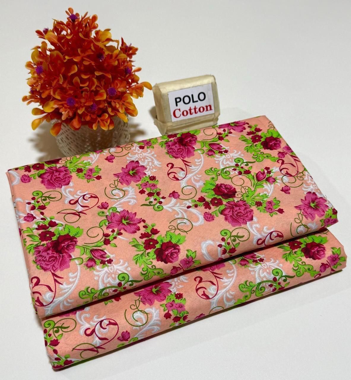 Mid-Season 2PC Floral Printed Set – Micro Polo Cotton | Premium Stitching