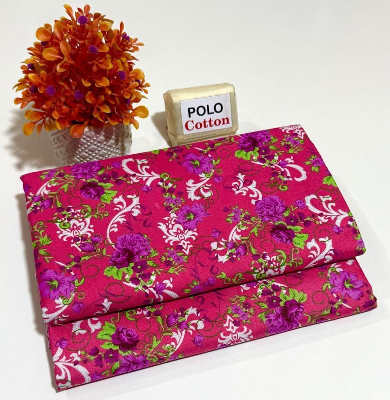 Mid-Season 2PC Floral Printed Set – Micro Polo Cotton | Premium Stitching