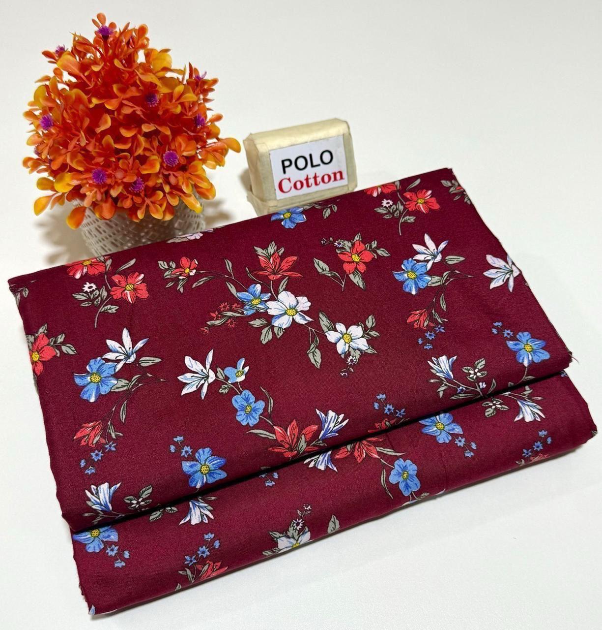 Mid-Season 2PC Floral Printed Set – Micro Polo Cotton | Premium Stitching
