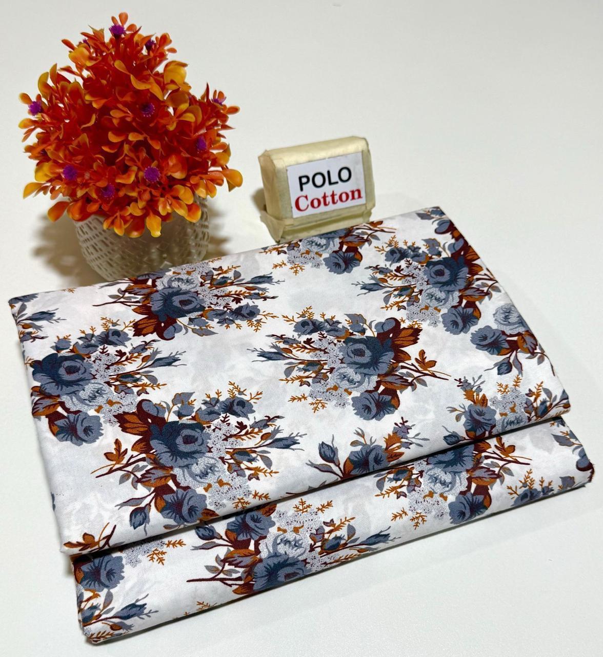 Mid-Season 2PC Floral Printed Set – Micro Polo Cotton | Premium Stitching