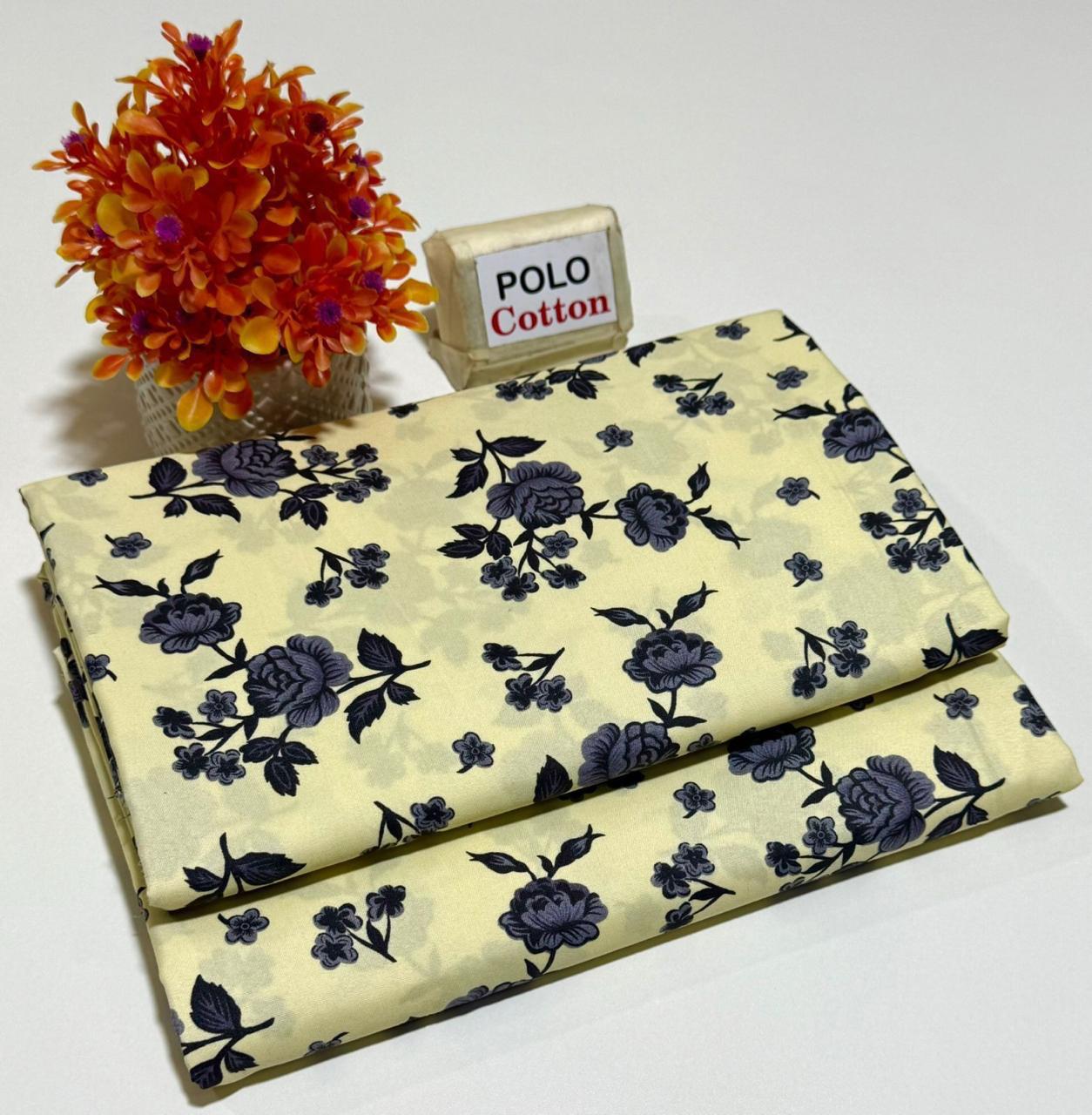 Mid-Season 2PC Floral Printed Set – Micro Polo Cotton | Premium Stitching