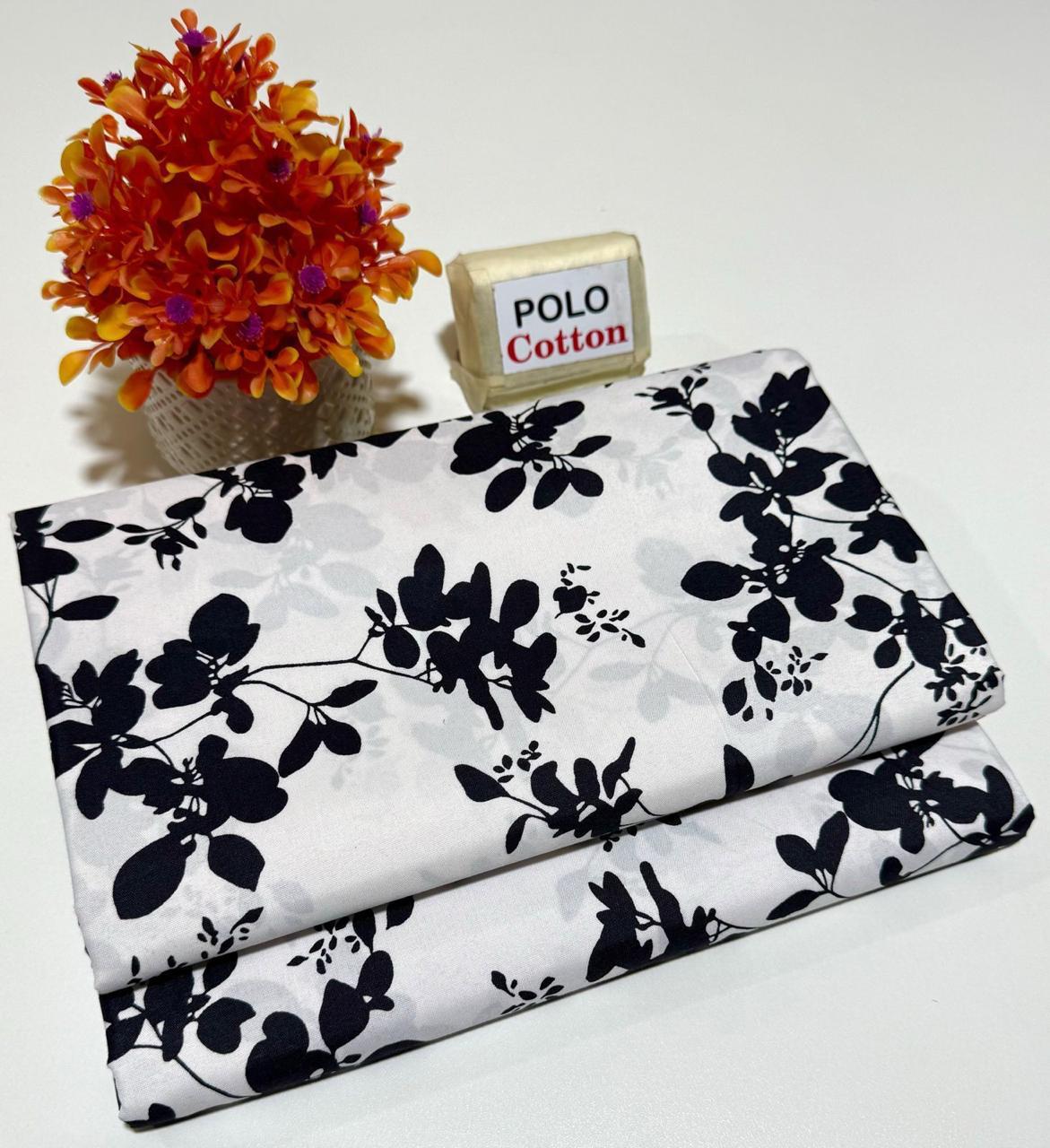 Mid-Season 2PC Floral Printed Set – Micro Polo Cotton | Premium Stitching