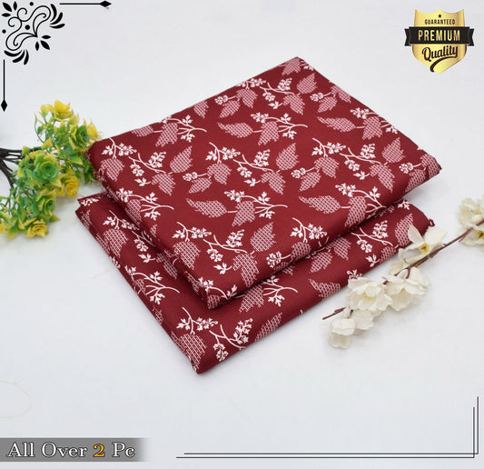 Mid-Season 2PC Floral Printed Set – Micro Polo Cotton | Premium Stitching