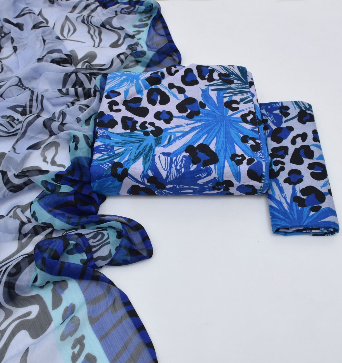 MARIA.B & BAROQUE Inspired 3-Piece Lawn Unstitched Suit – Digital Printed | Premium Fabric