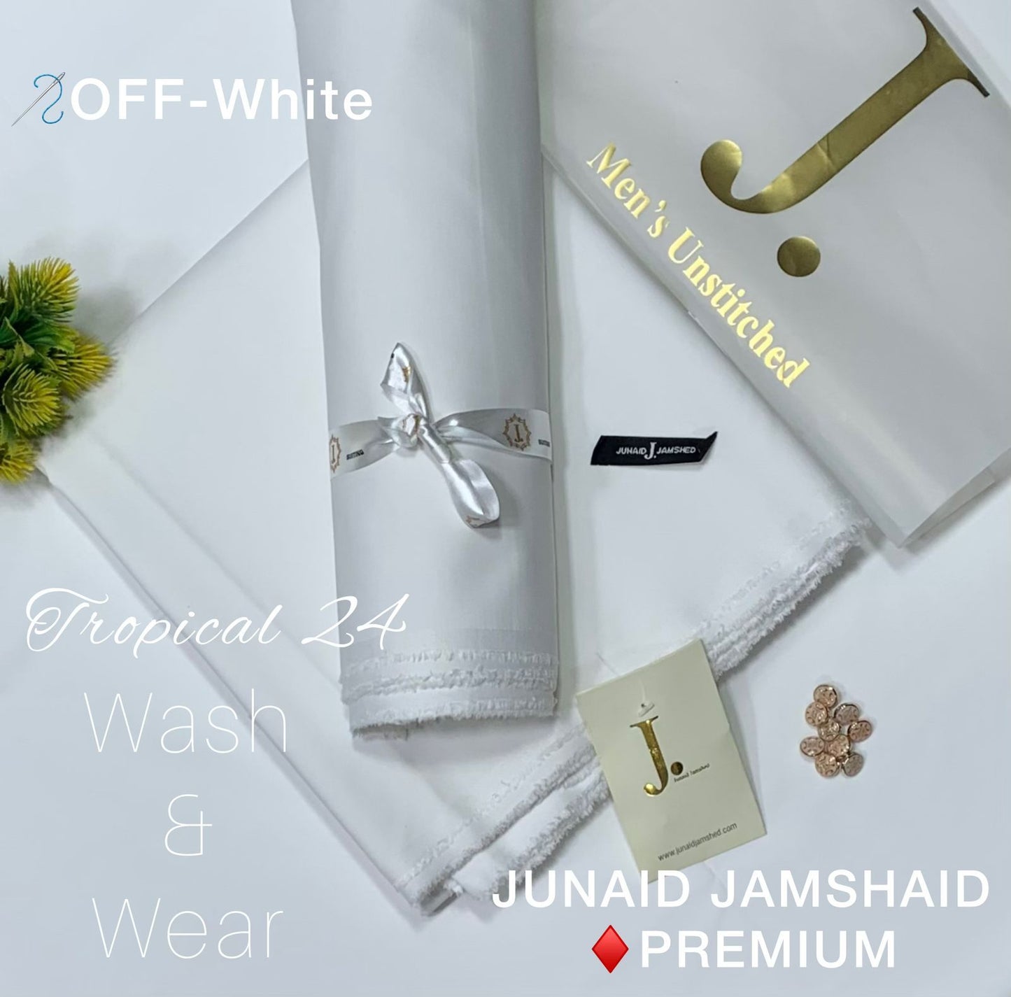 Men’s Luxury Tropical Collection 2025 – Premium Wash & Wear Fabric (4 Meter)