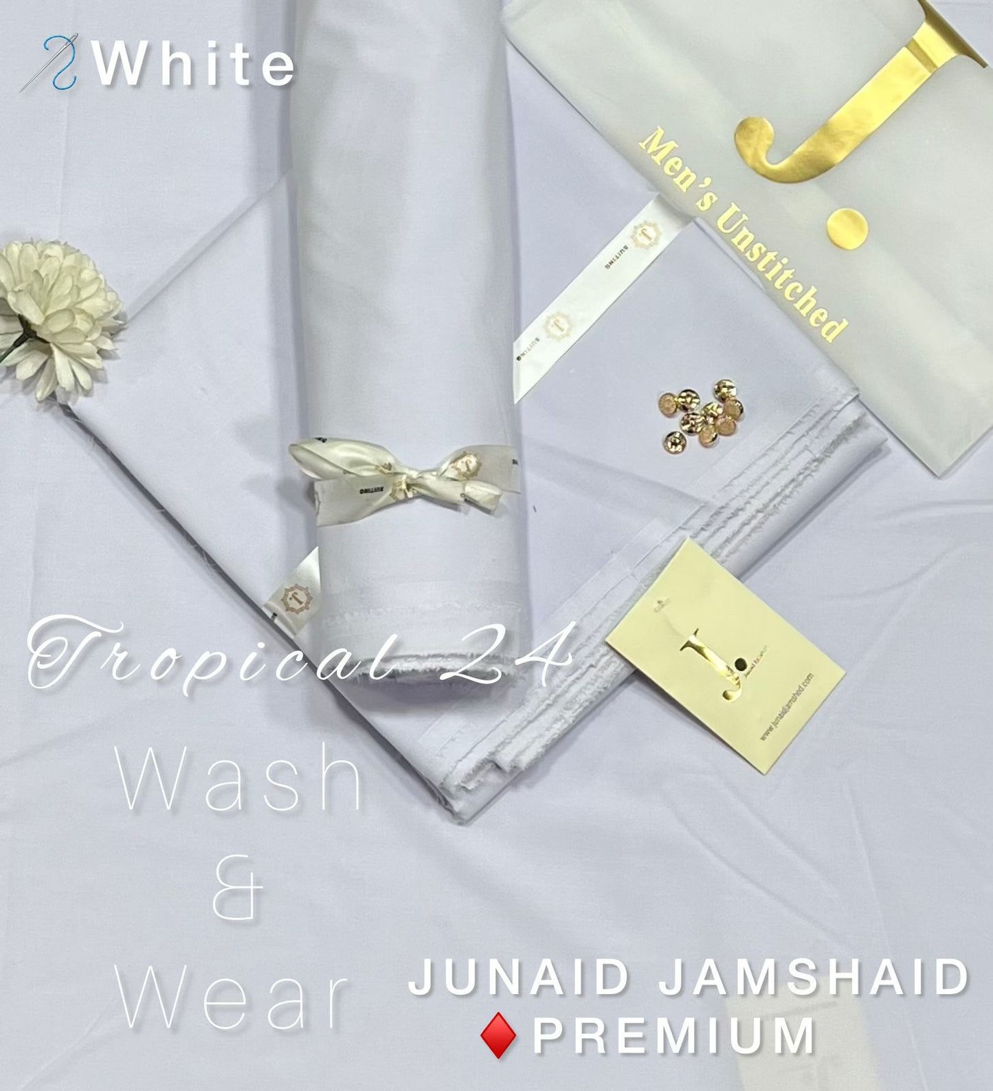 Men’s Luxury Tropical Collection 2025 – Premium Wash & Wear Fabric (4 Meter)