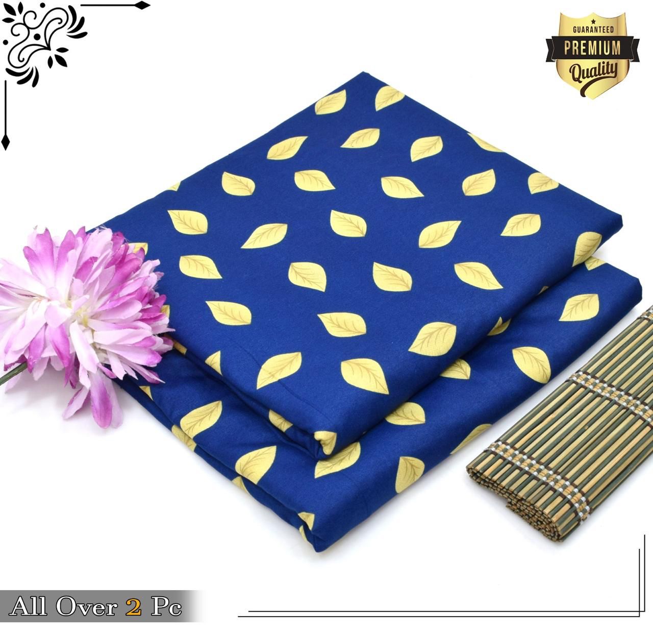 Mid-Season 2PC Floral Printed Set – Micro Polo Cotton | Premium Stitching