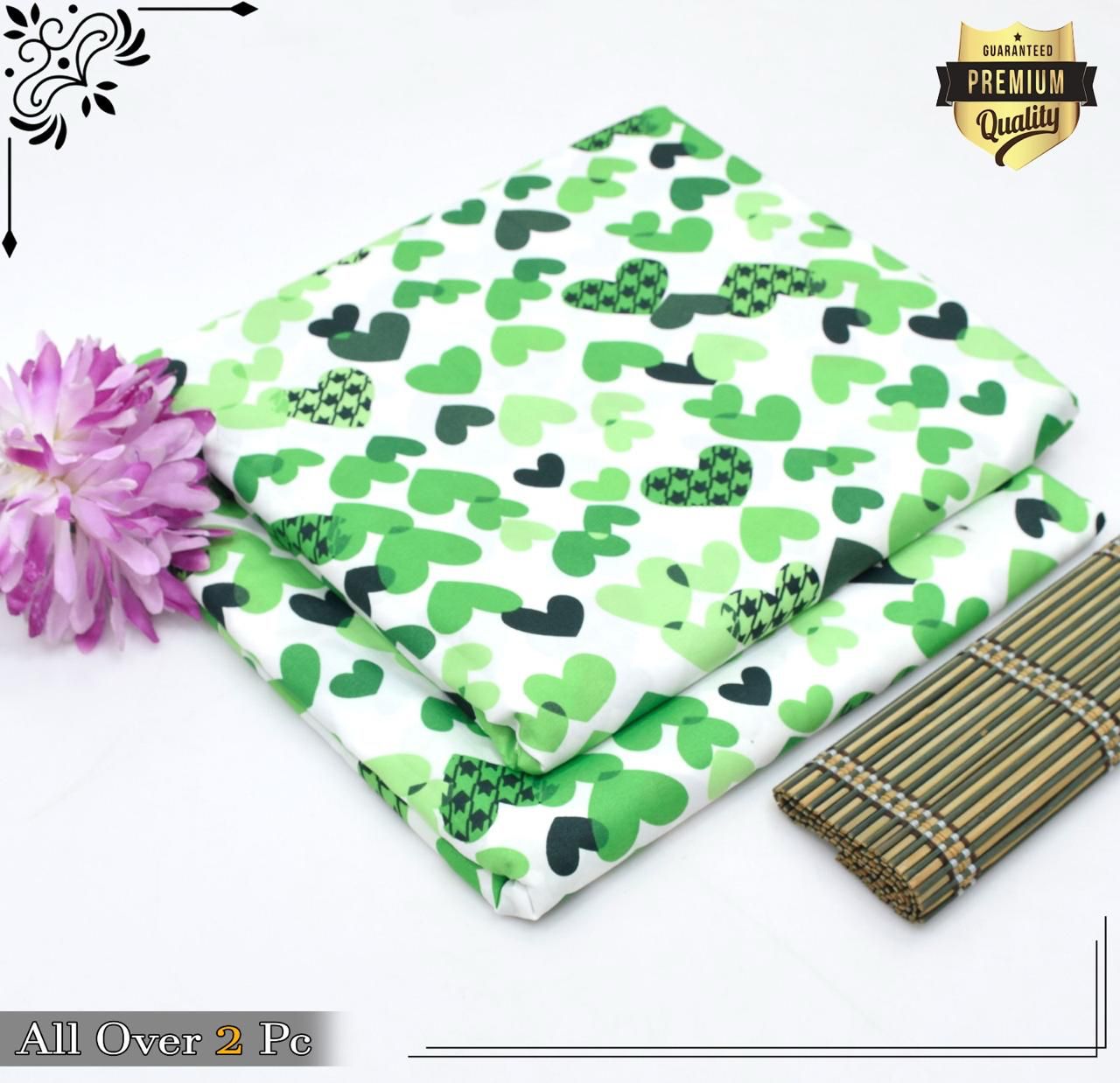 Mid-Season 2PC Floral Printed Set – Micro Polo Cotton | Premium Stitching