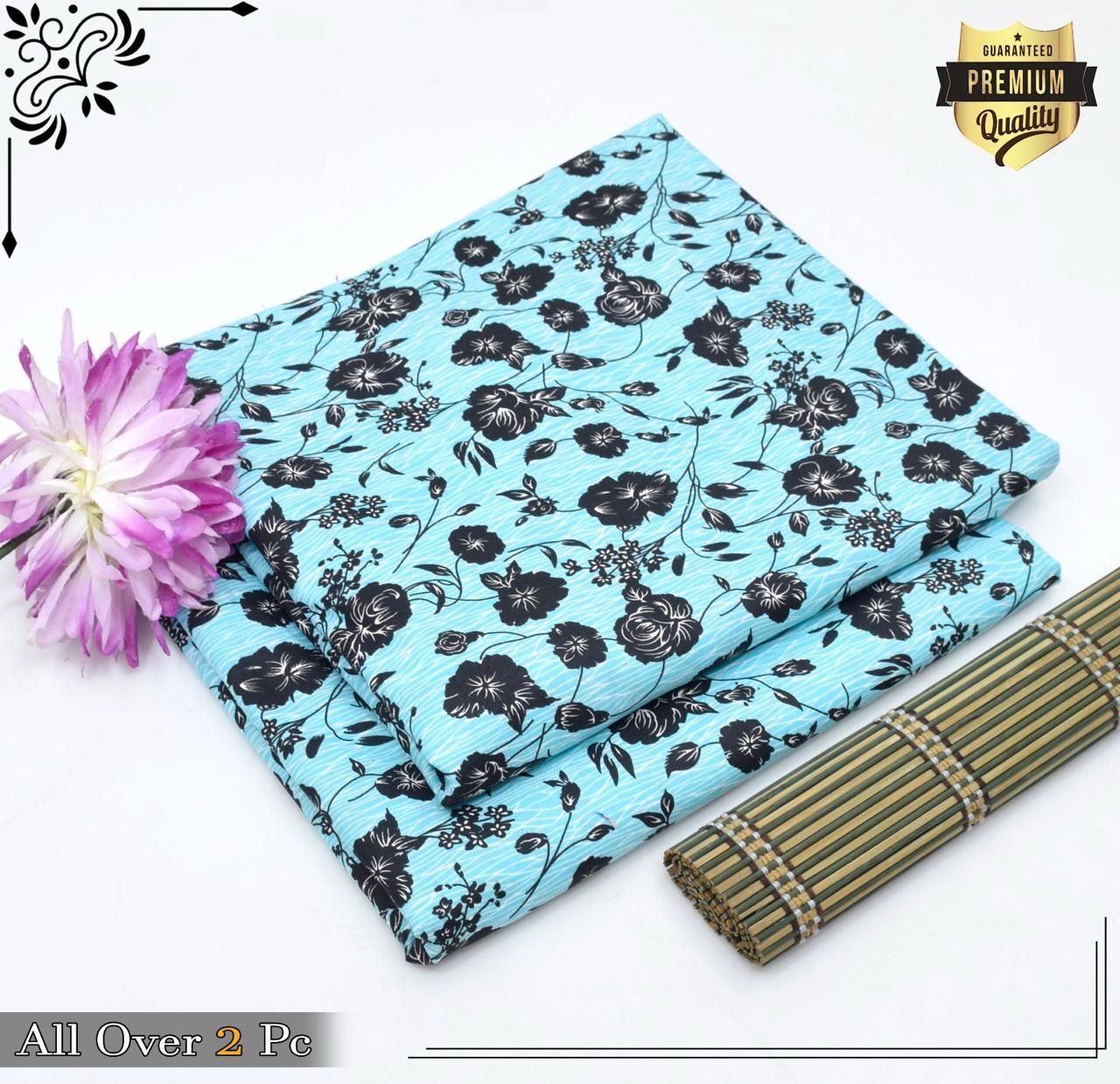 Mid-Season 2PC Floral Printed Set – Micro Polo Cotton | Premium Stitching
