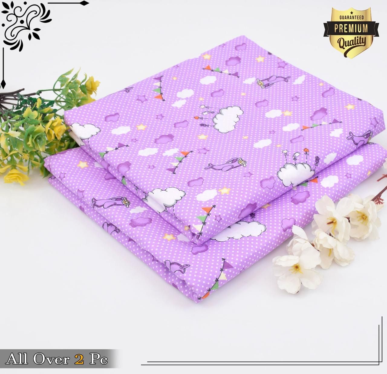 Mid-Season 2PC Floral Printed Set – Micro Polo Cotton | Premium Stitching