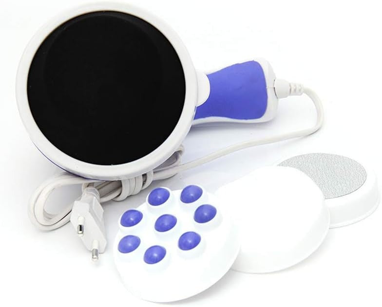 4 In 1 Relax & Spin Tone Vibration Electric Massager | Electronic Relax & Spin Body Massager With Different Heads ( Random Color )
