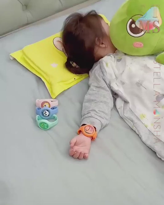 1 Pc Kid-friendly Mosquito Repellent Wristband | Anti-repellent Mosquito Band For Kids (random Color)